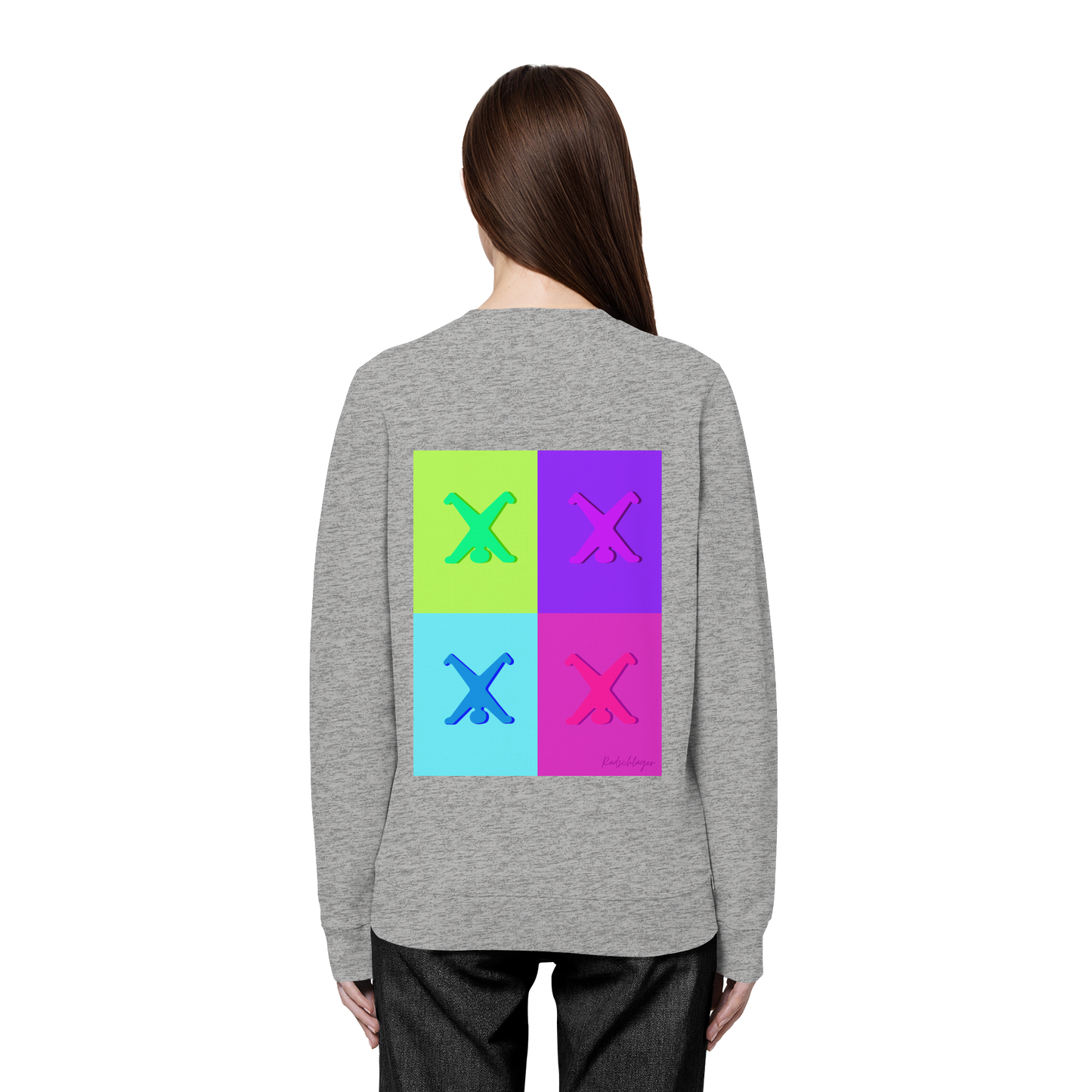 0211-Spin - Organic Basic Unisex Sweatshirt