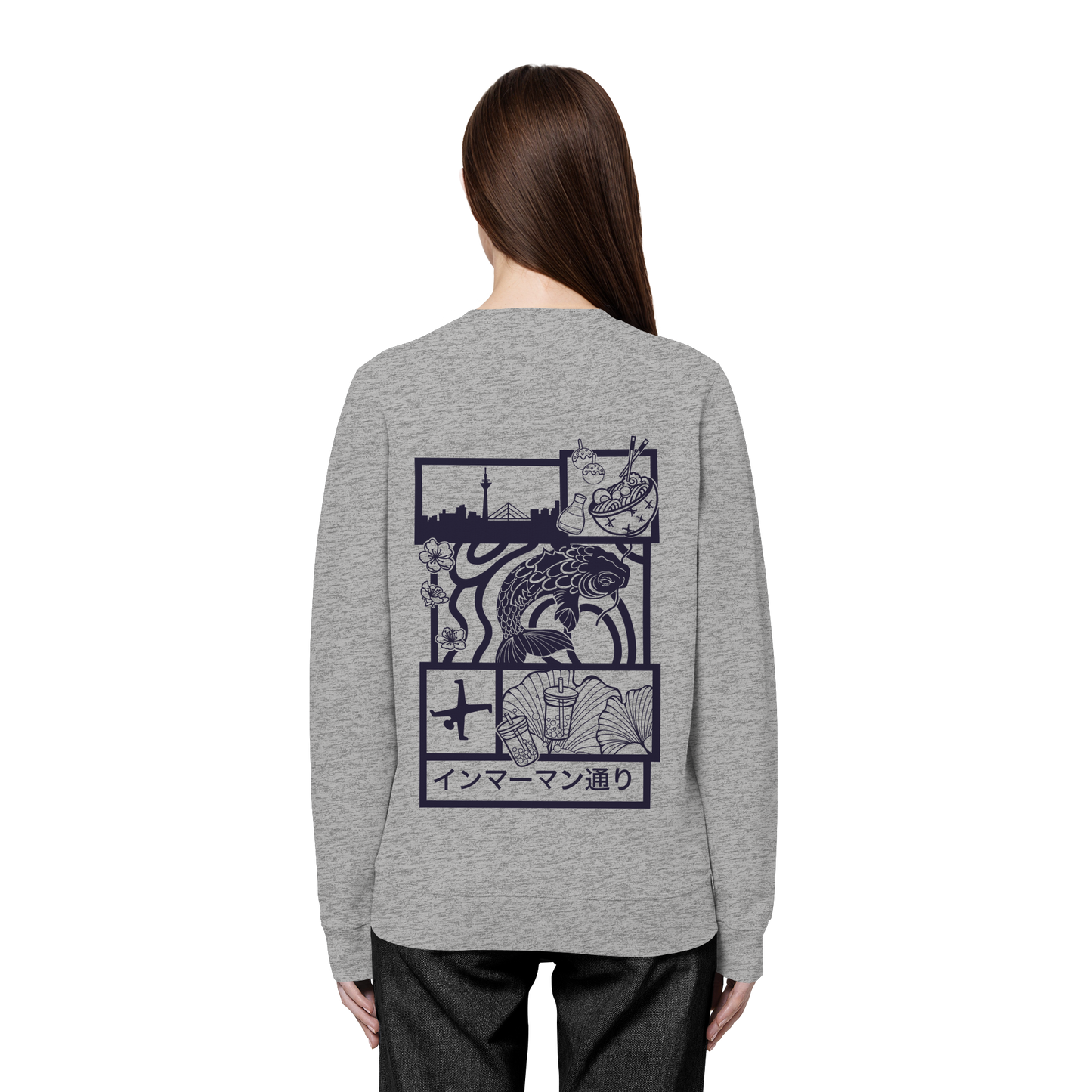 Immermann Vibes - Purple - Organic Basic Unisex Sweatshirt