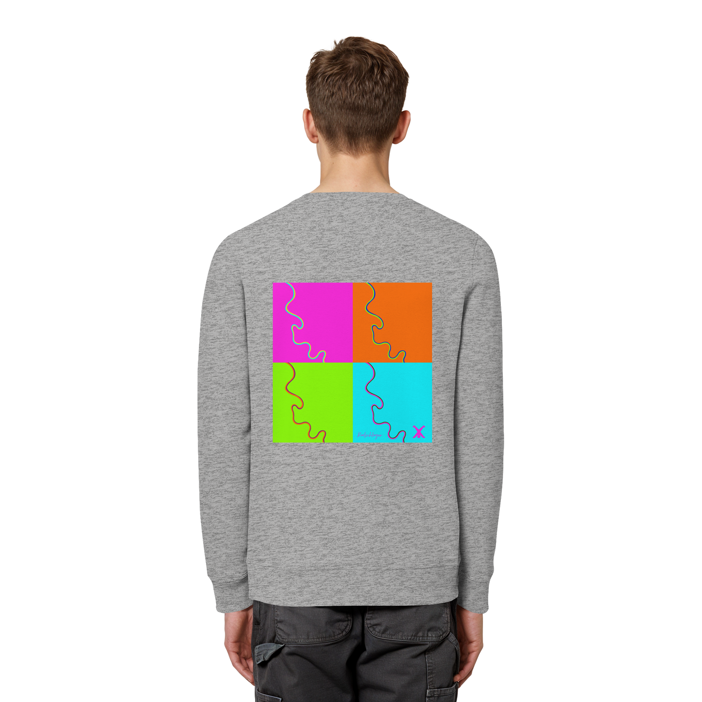 0211-River - Organic Basic Unisex Sweatshirt