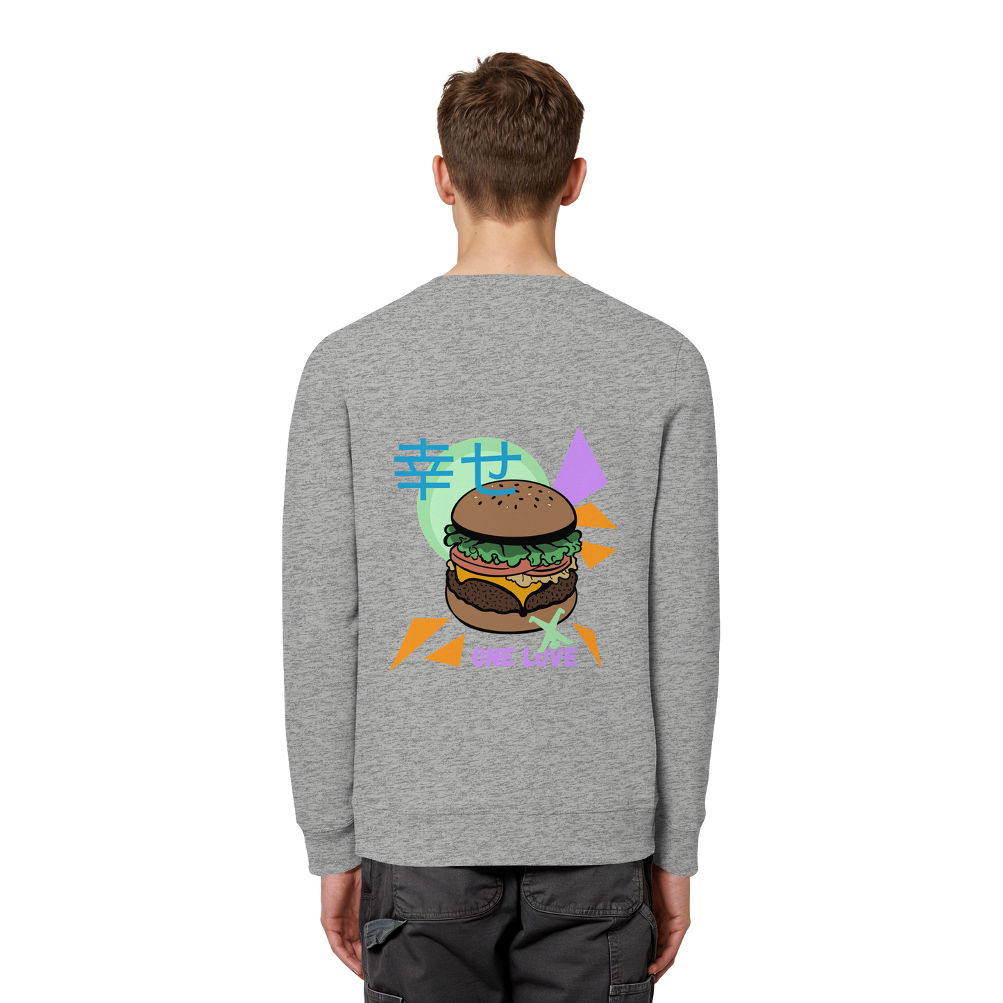 Burger Bliss - Organic Basic Unisex Sweatshirt