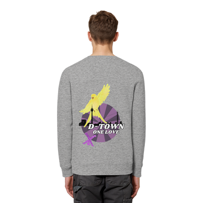 Rising Bird - Yellow - Organic Basic Unisex Sweatshirt