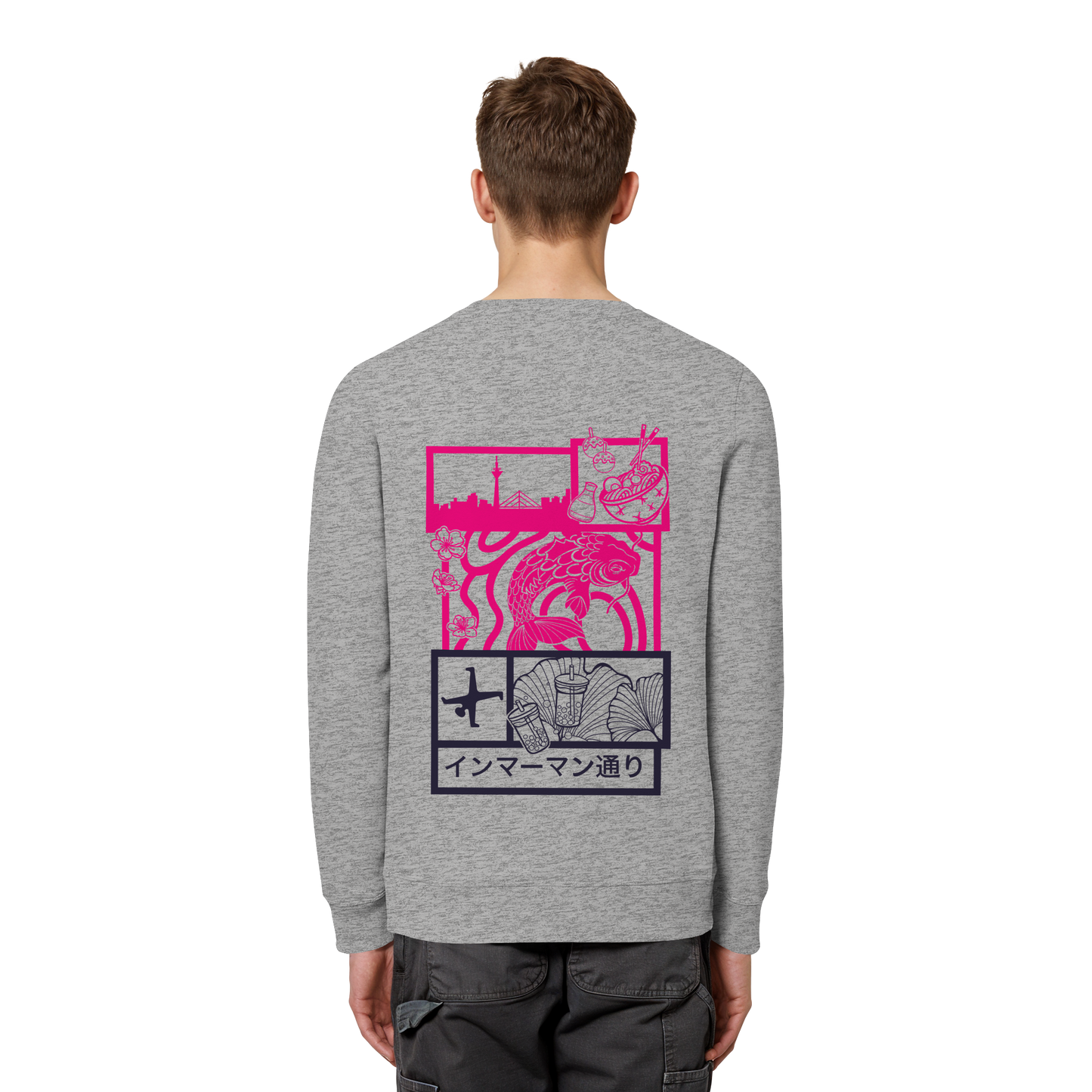 Immermann Vibes - Pink - Organic Basic Unisex Sweatshirt