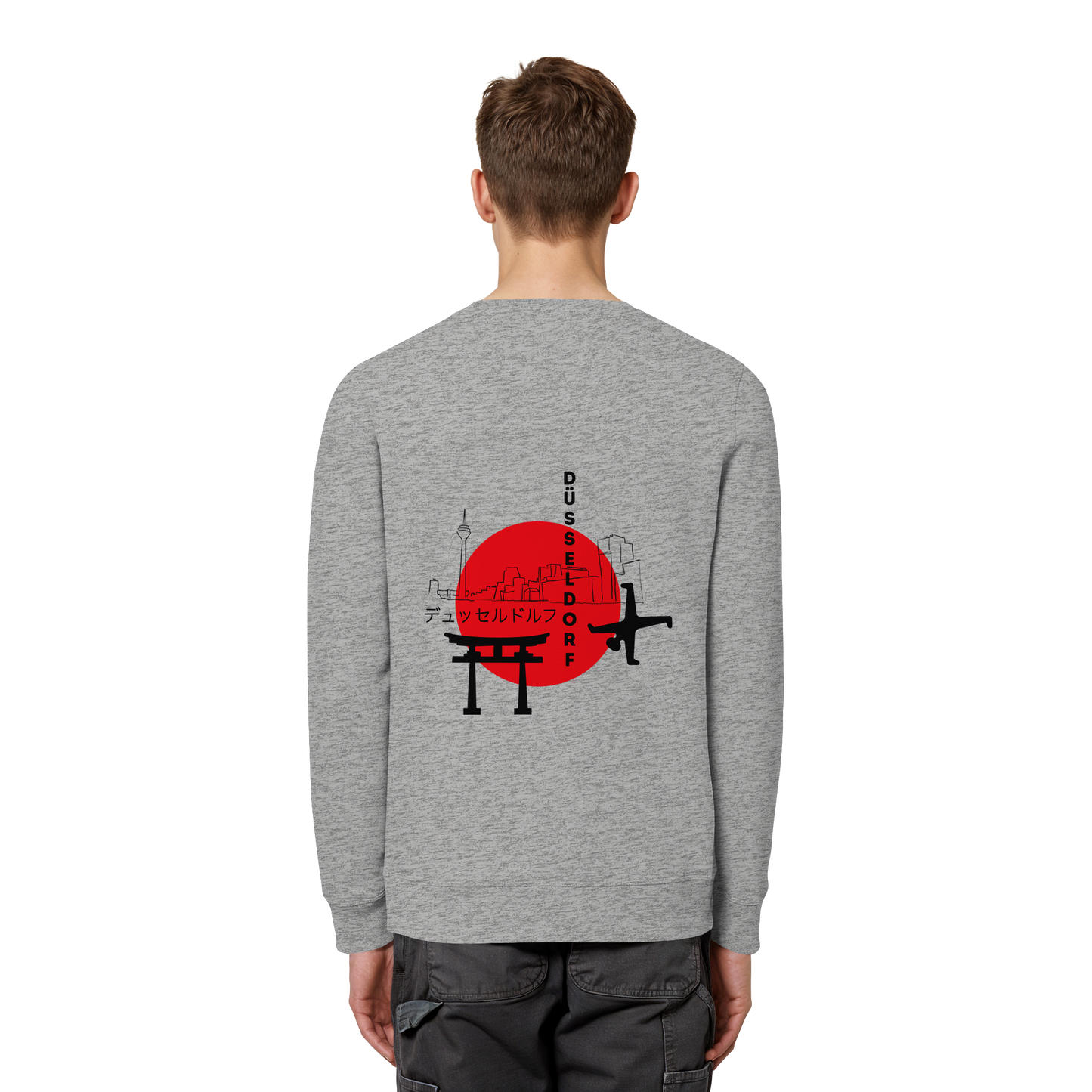 Düsseldorf x Tokyo - Organic Basic Unisex Sweatshirt