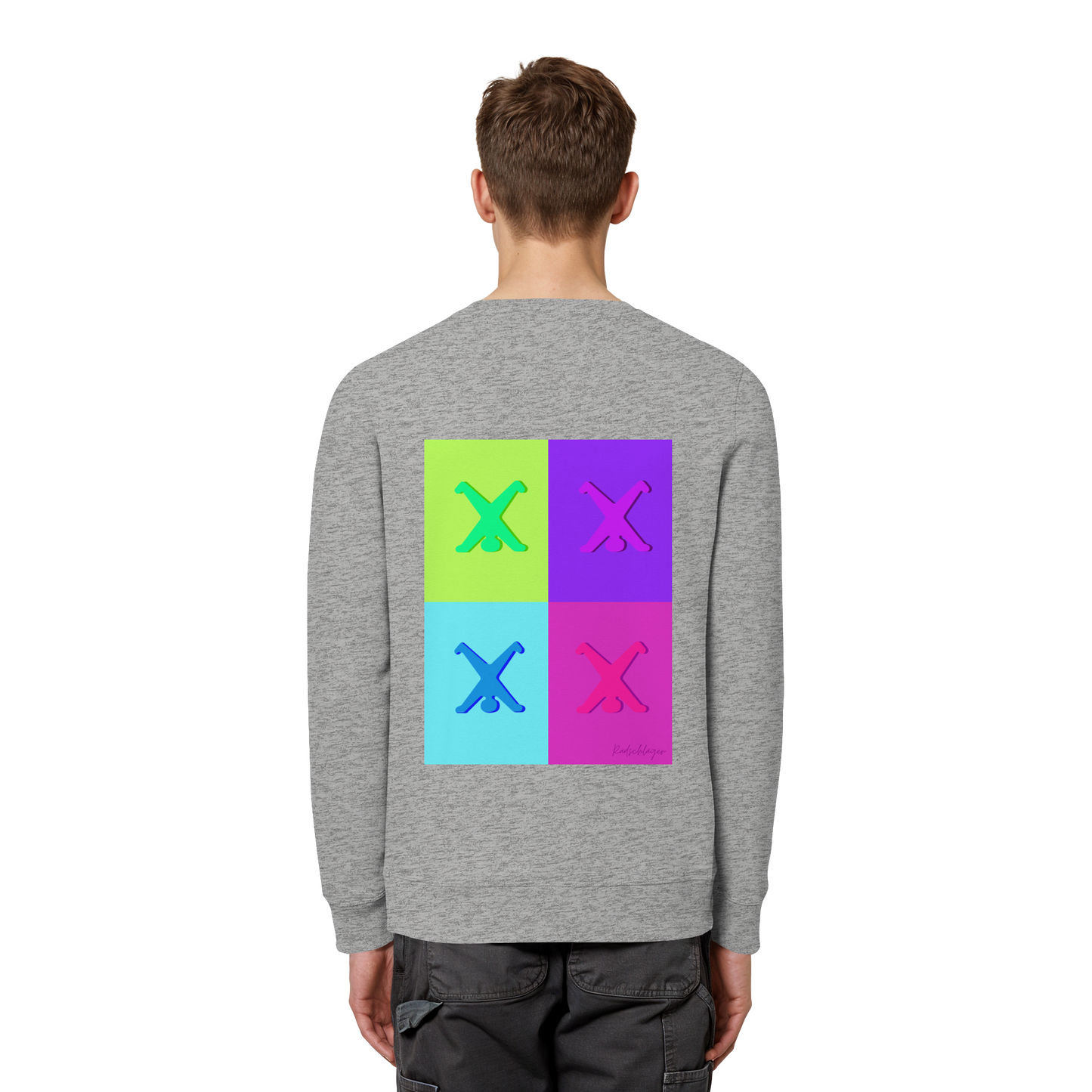 0211-Spin - Organic Basic Unisex Sweatshirt