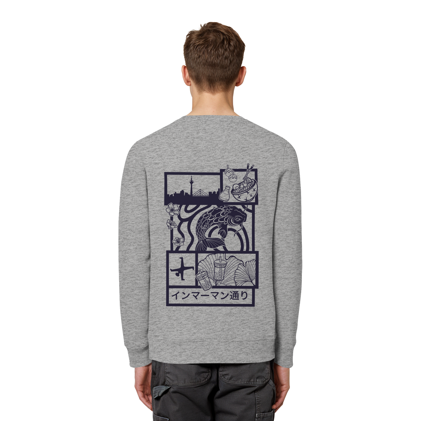 Immermann Vibes - Purple - Organic Basic Unisex Sweatshirt