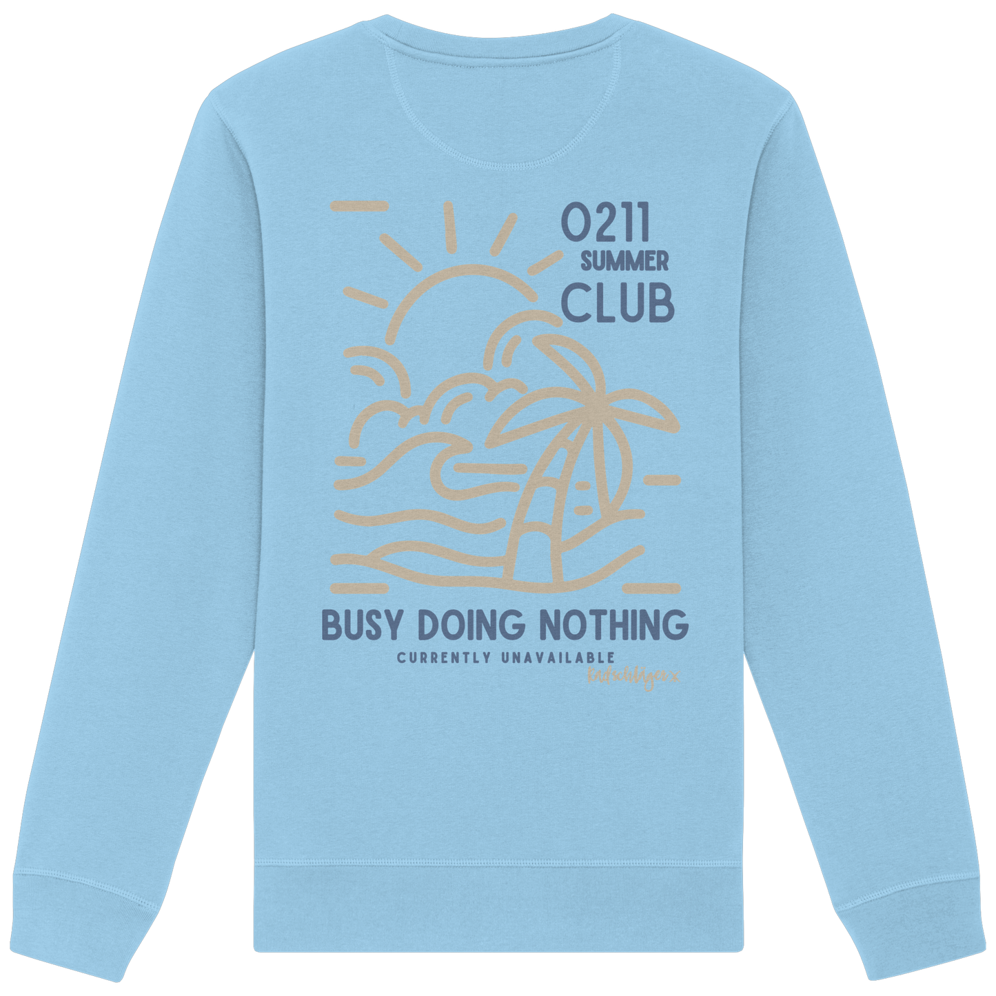 0211 Summer Club - Out of Office - Organic Basic Unisex Sweatshirt