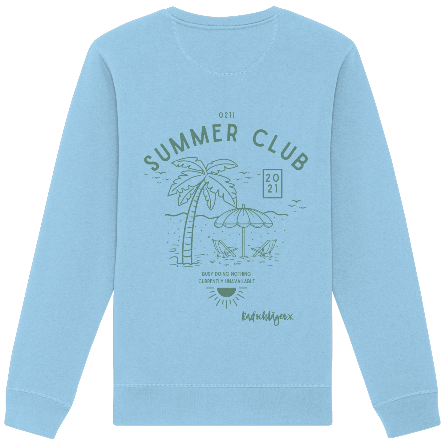 0211 Summer Club - Reserved Spot - Organic Basic Unisex Sweatshirt
