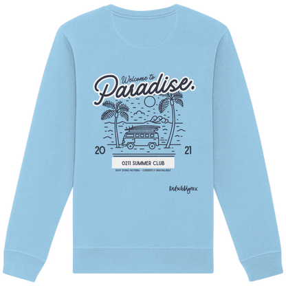 0211 Summer Club - Welcome to Paradise - Organic Basic Unisex Sweatshirt