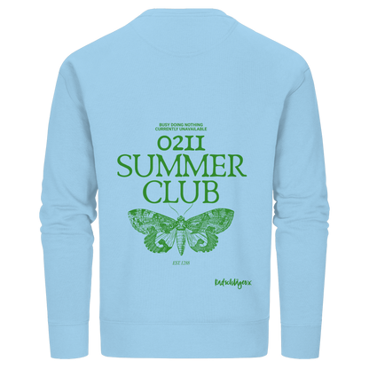 0211 Summer Club - Green Escape - Organic Basic Unisex Sweatshirt