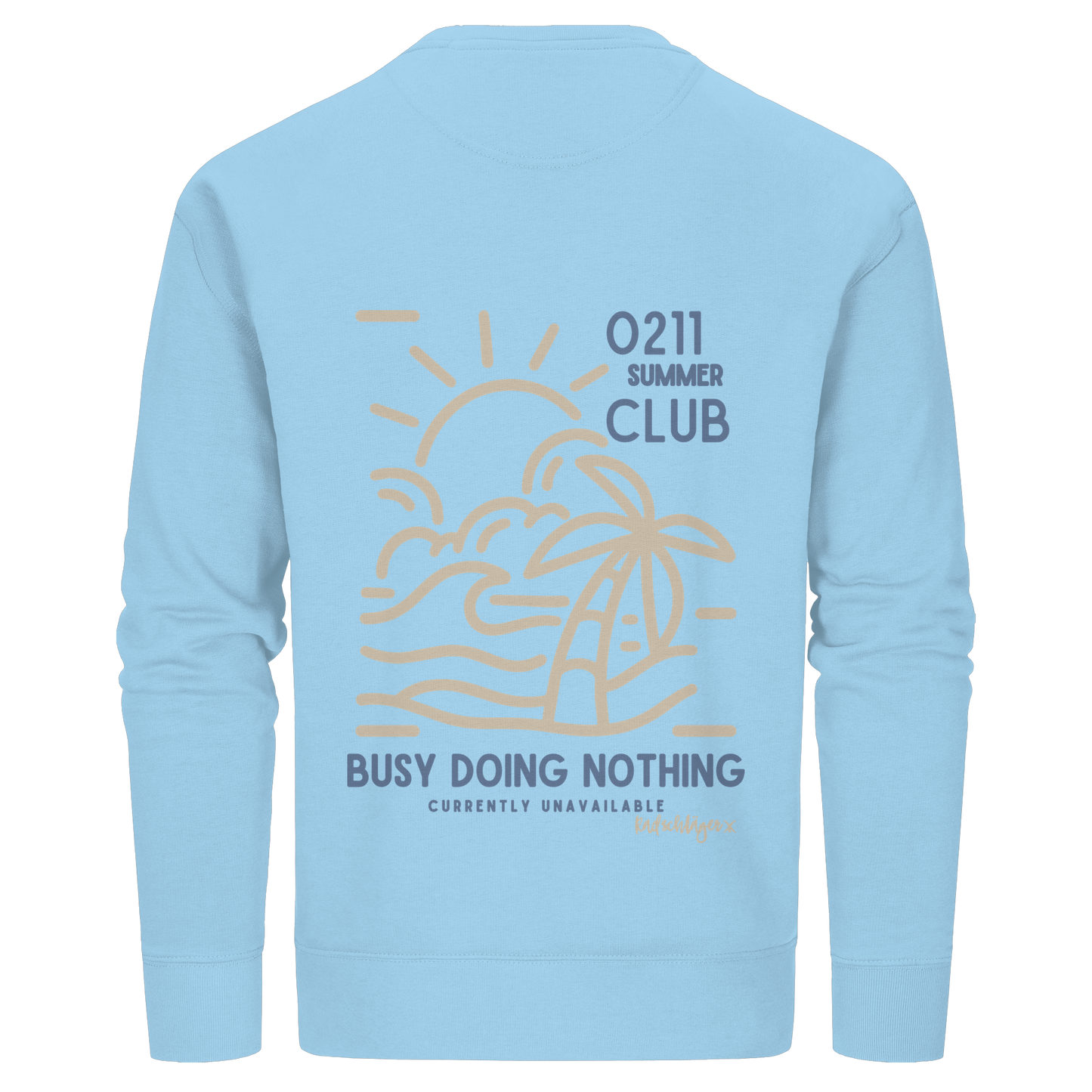 0211 Summer Club - Out of Office - Organic Basic Unisex Sweatshirt