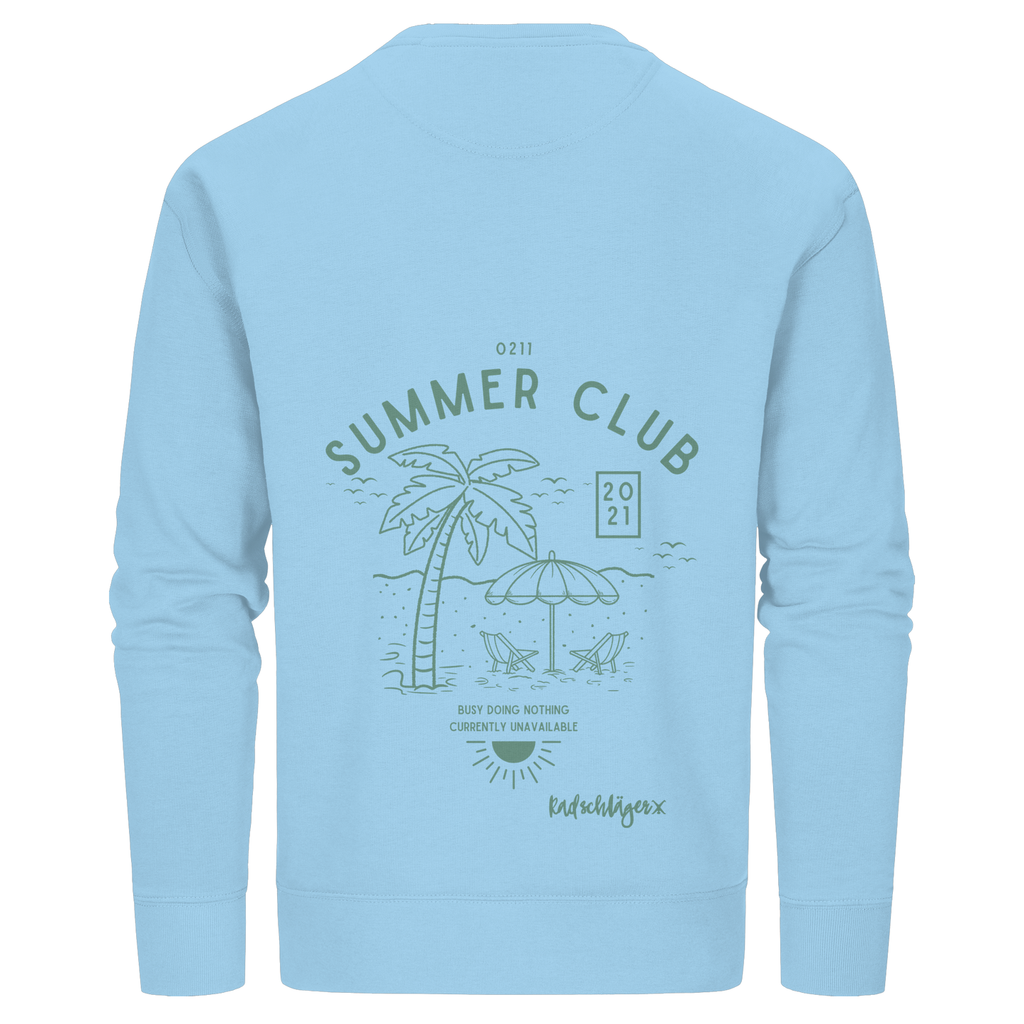 0211 Summer Club - Reserved Spot - Organic Basic Unisex Sweatshirt