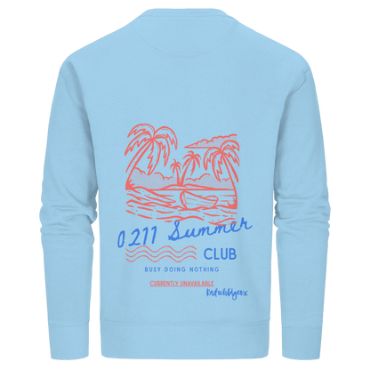0211 Summer Club - Island State of Mind - Organic Basic Unisex Sweatshirt