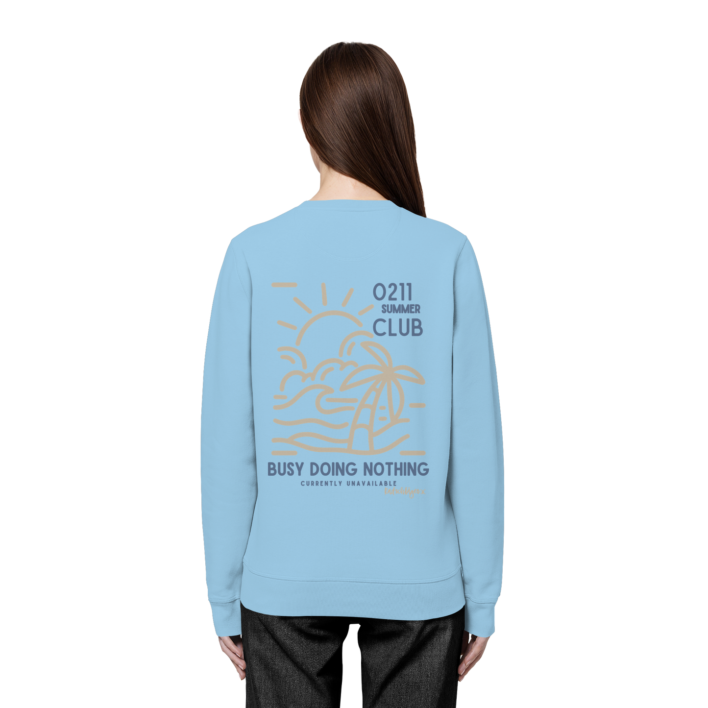 0211 Summer Club - Out of Office - Organic Basic Unisex Sweatshirt