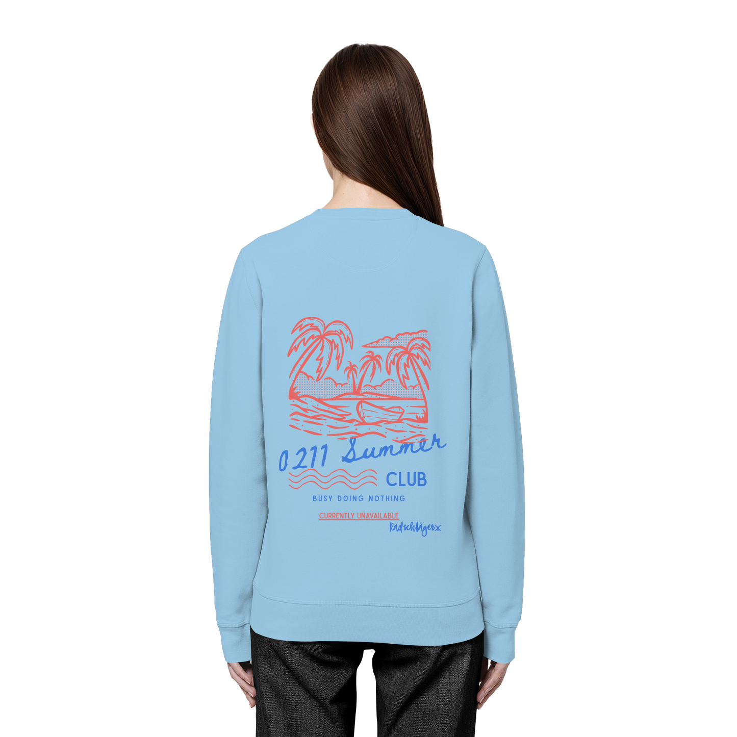 0211 Summer Club - Island State of Mind - Organic Basic Unisex Sweatshirt