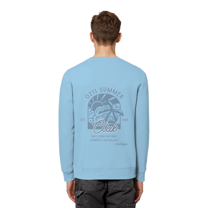 0211 Summer Club - Sunset Routine - Organic Basic Unisex Sweatshirt