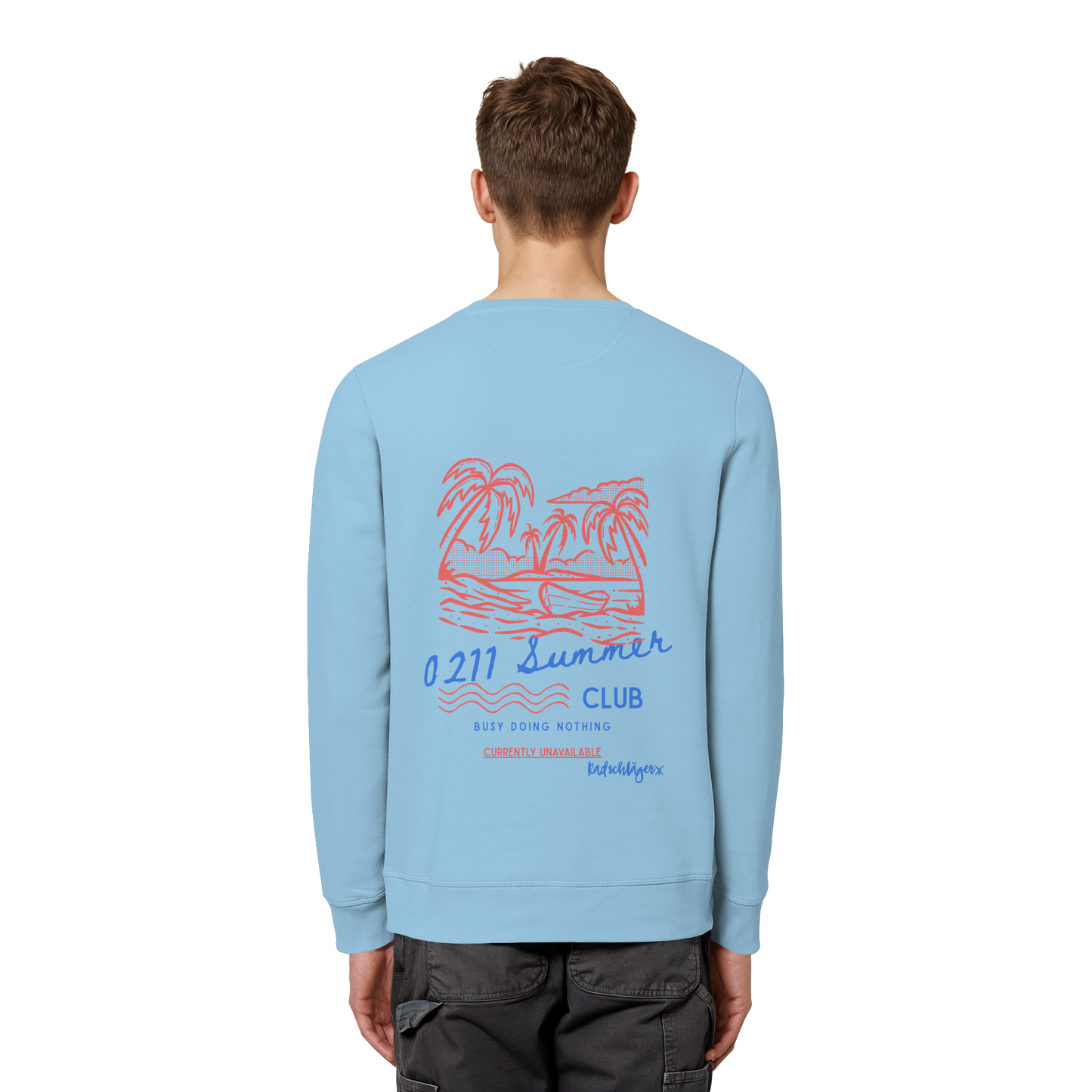 0211 Summer Club - Island State of Mind - Organic Basic Unisex Sweatshirt
