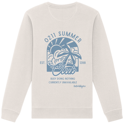 0211 Summer Club - Sunset Routine - Organic Basic Unisex Sweatshirt