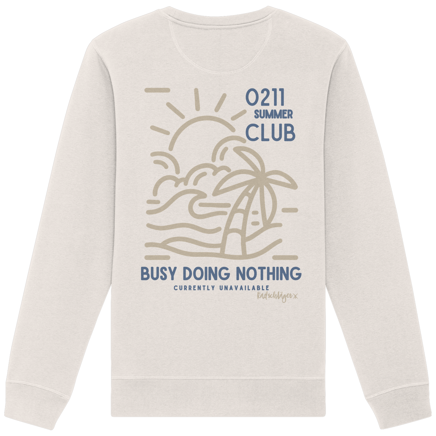 0211 Summer Club - Out of Office - Organic Basic Unisex Sweatshirt