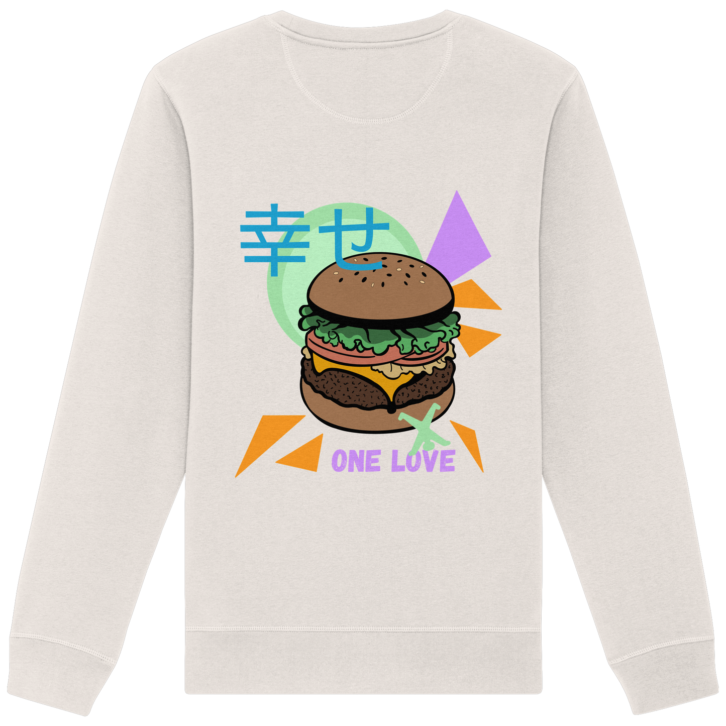 Burger Bliss - Organic Basic Unisex Sweatshirt