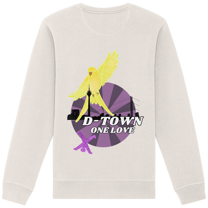 Rising Bird - Yellow - Organic Basic Unisex Sweatshirt