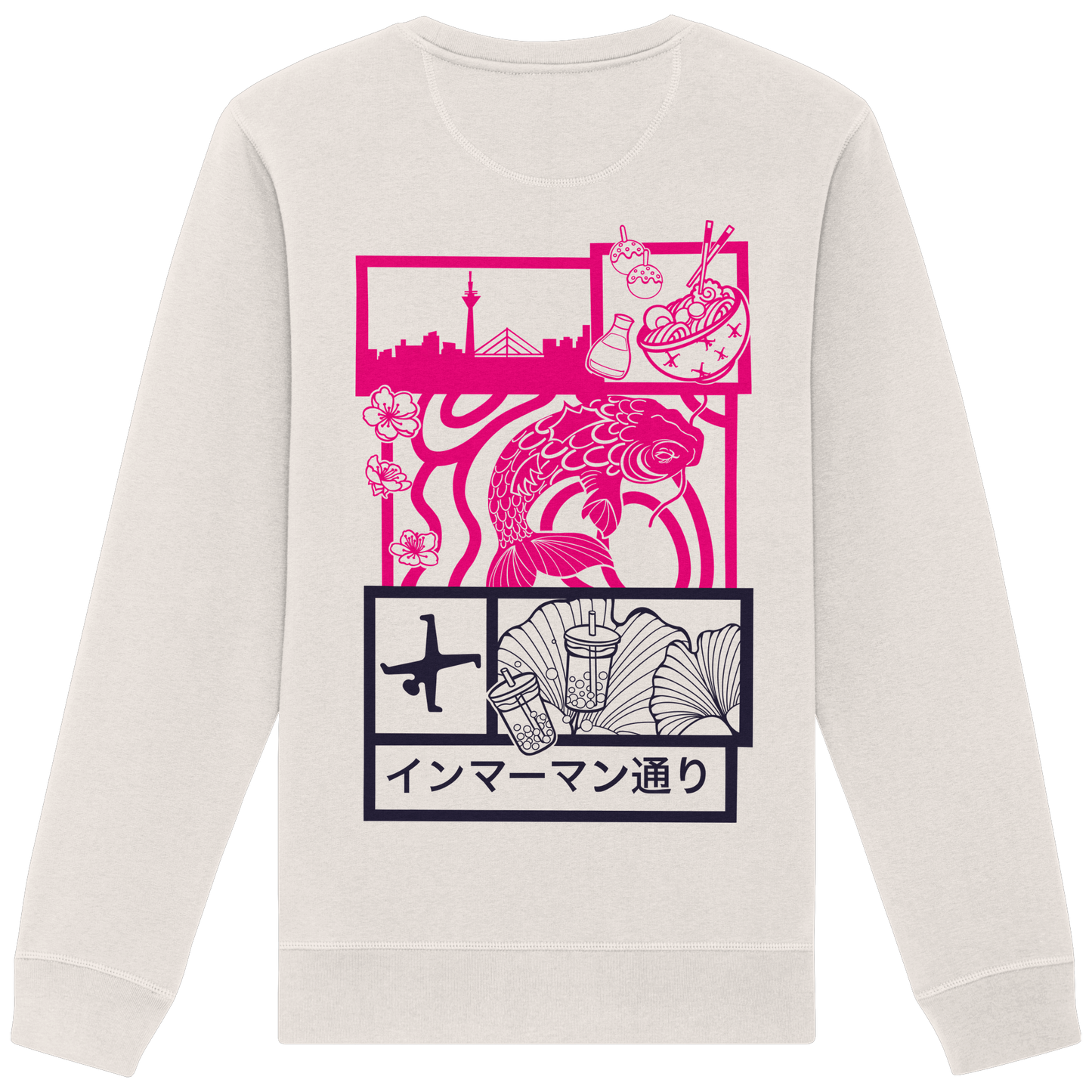Immermann Vibes - Pink - Organic Basic Unisex Sweatshirt