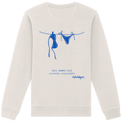 0211 Summer Club - Drying Off - Organic Basic Unisex Sweatshirt