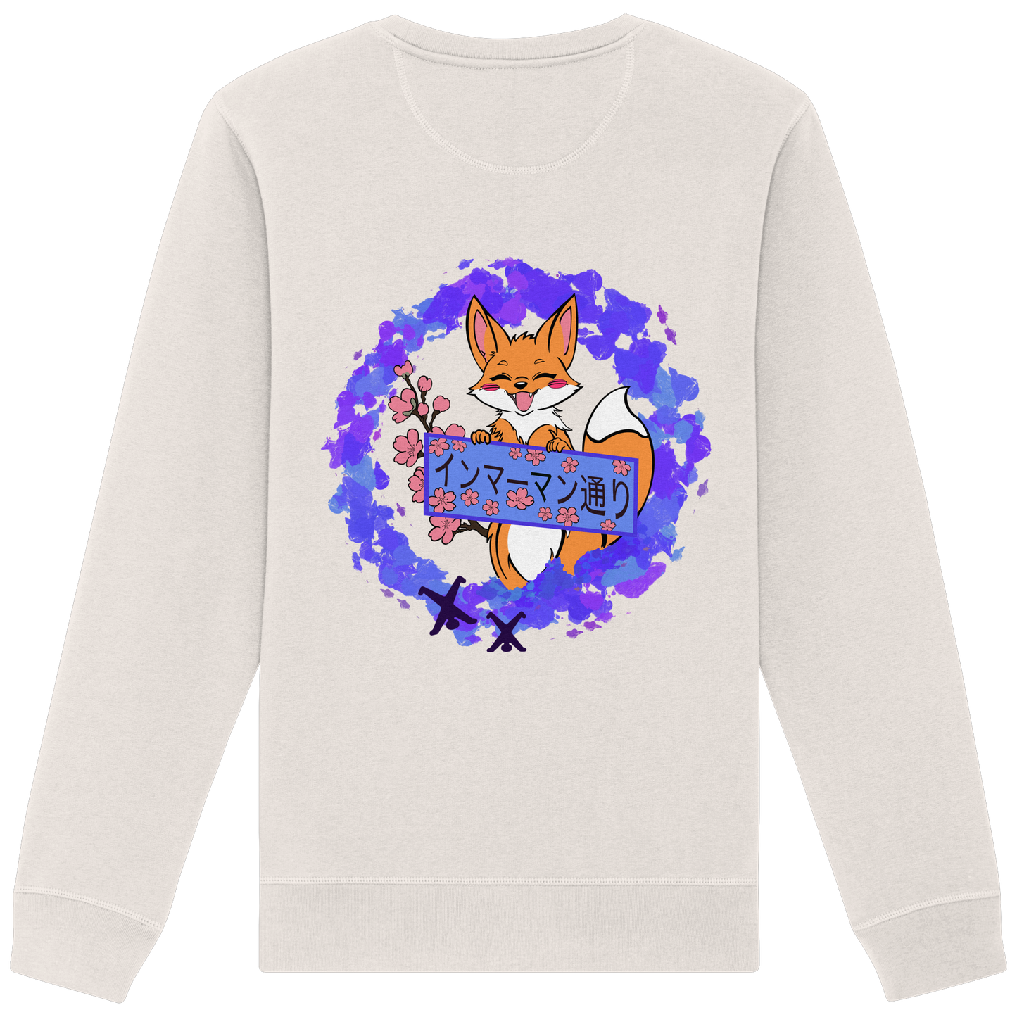 Japan - Fox  - Organic Basic Unisex Sweatshirt