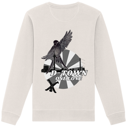 Rising Bird - Monochrome - Organic Basic Unisex Sweatshirt