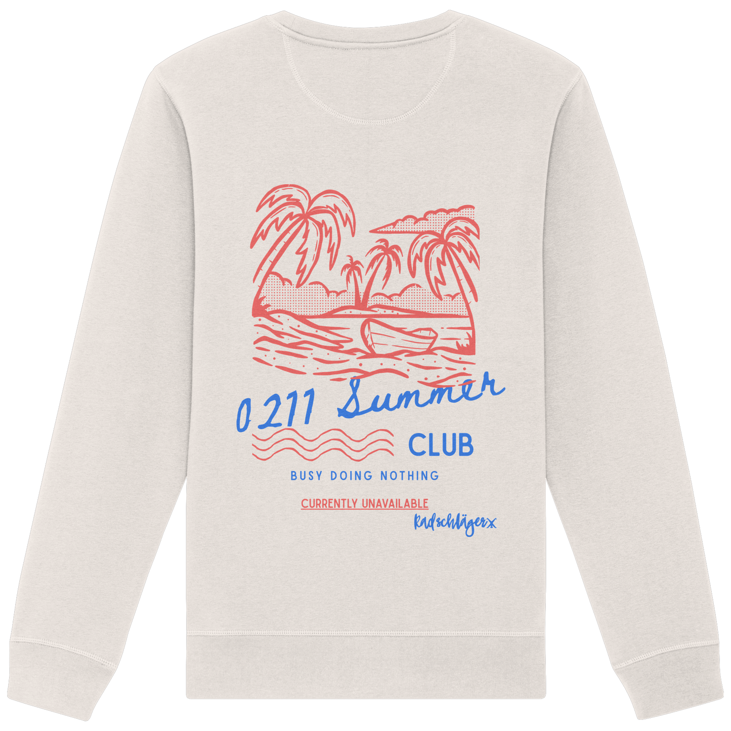 0211 Summer Club - Island State of Mind - Organic Basic Unisex Sweatshirt