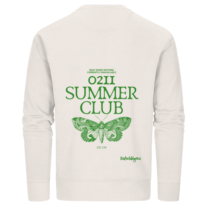 0211 Summer Club - Green Escape - Organic Basic Unisex Sweatshirt