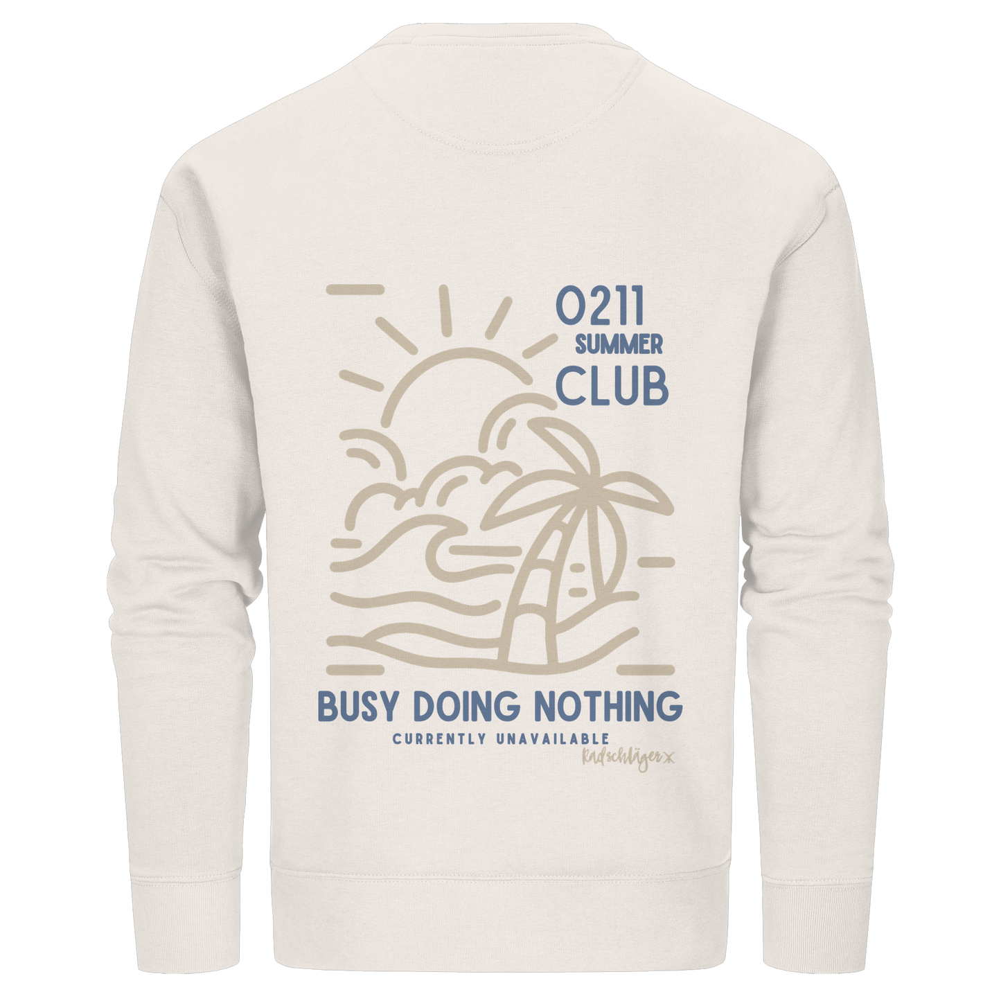 0211 Summer Club - Out of Office - Organic Basic Unisex Sweatshirt