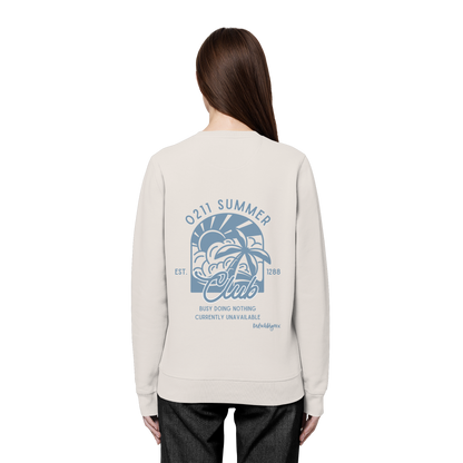 0211 Summer Club - Sunset Routine - Organic Basic Unisex Sweatshirt