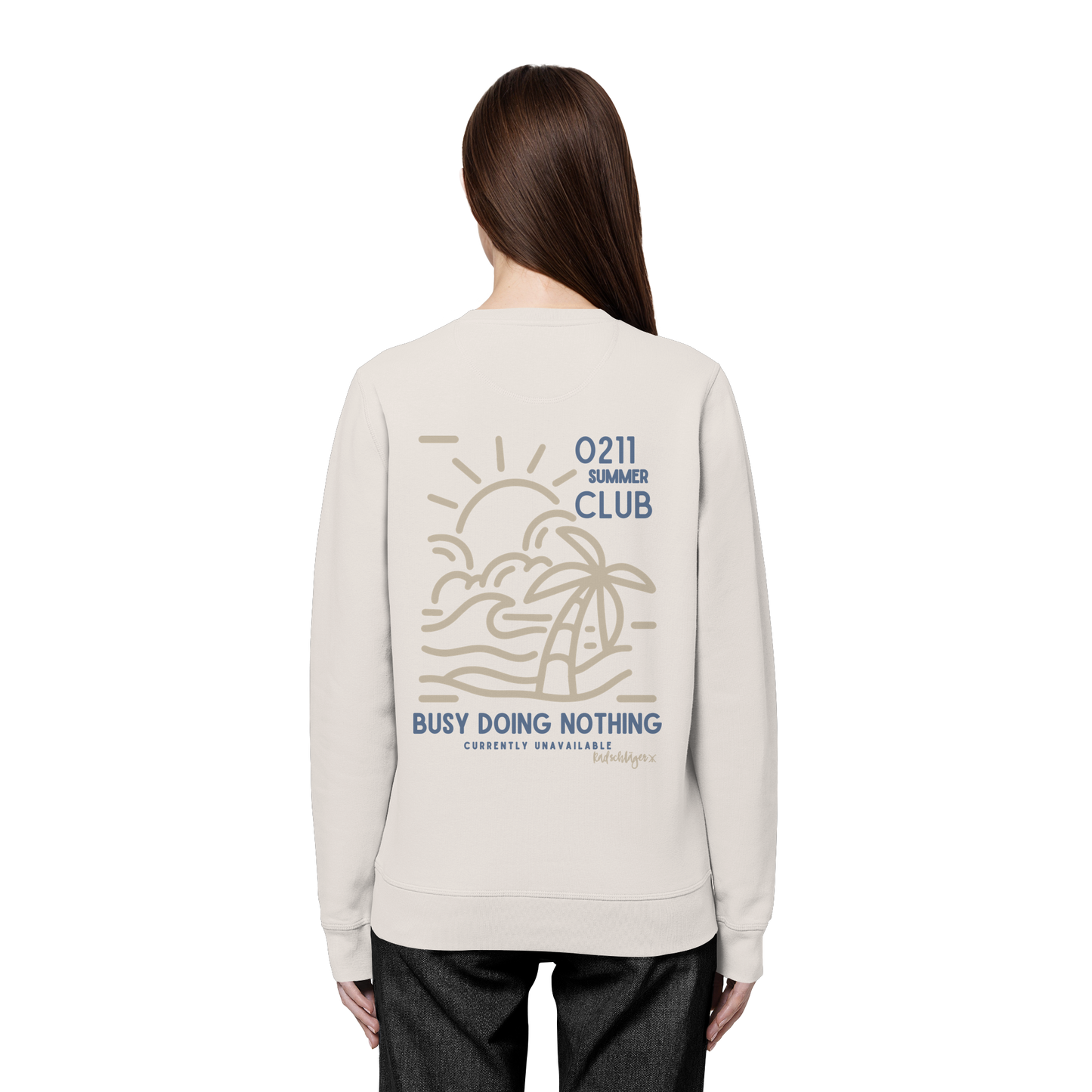 0211 Summer Club - Out of Office - Organic Basic Unisex Sweatshirt