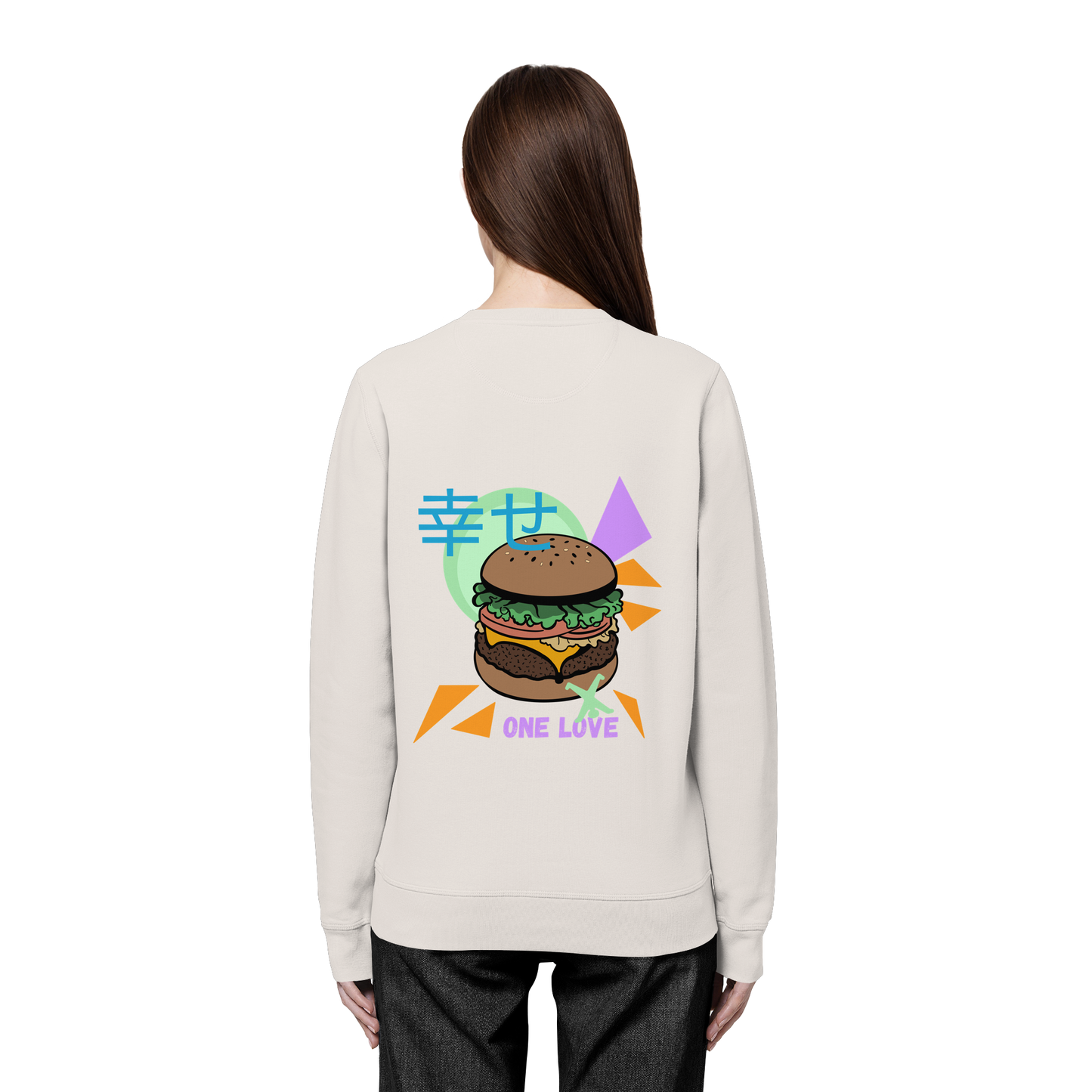 Burger Bliss - Organic Basic Unisex Sweatshirt