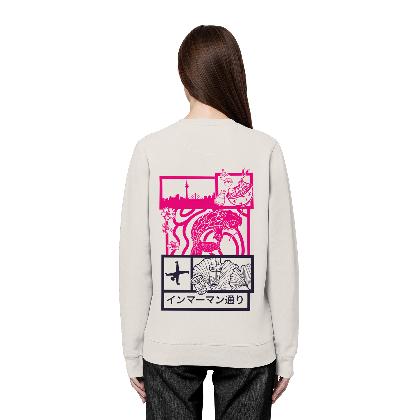 Immermann Vibes - Pink - Organic Basic Unisex Sweatshirt