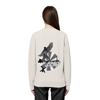 Rising Bird - Monochrome - Organic Basic Unisex Sweatshirt