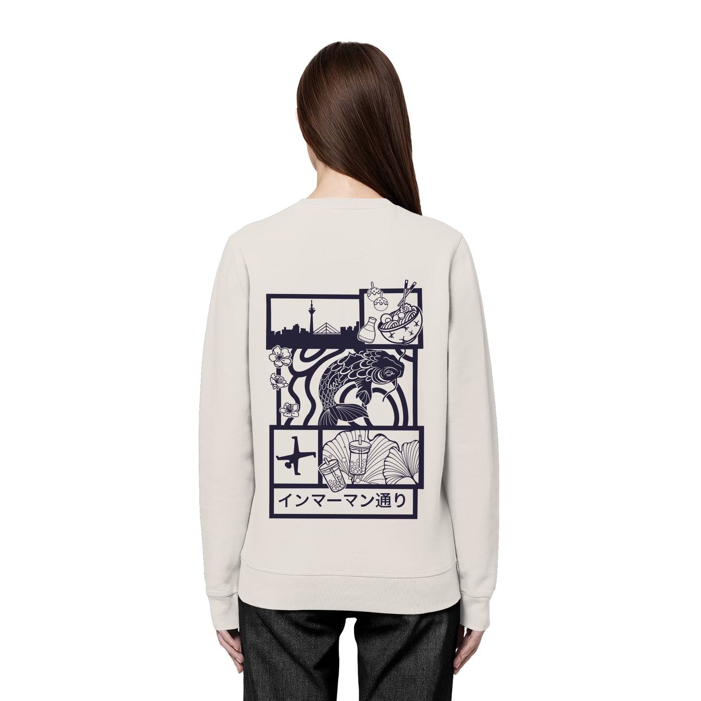Immermann Vibes - Purple - Organic Basic Unisex Sweatshirt