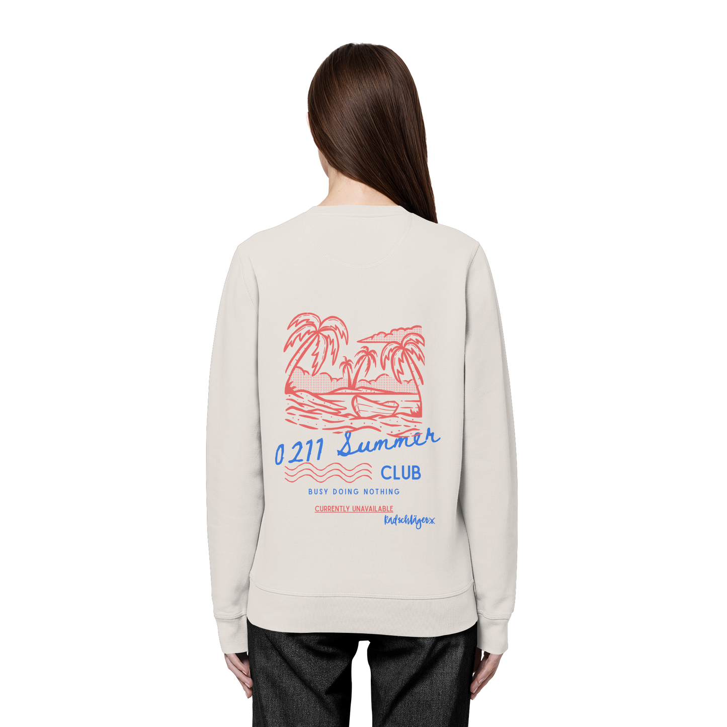 0211 Summer Club - Island State of Mind - Organic Basic Unisex Sweatshirt