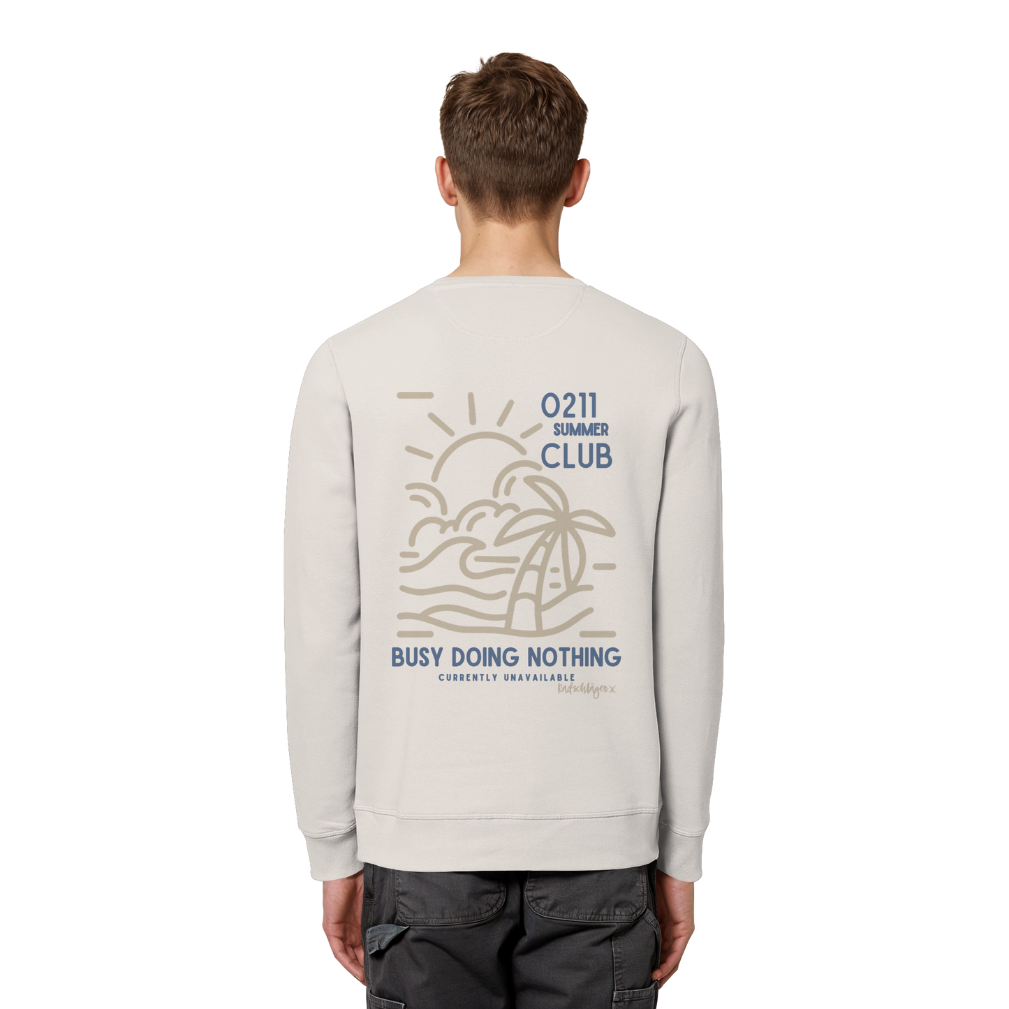 0211 Summer Club - Out of Office - Organic Basic Unisex Sweatshirt