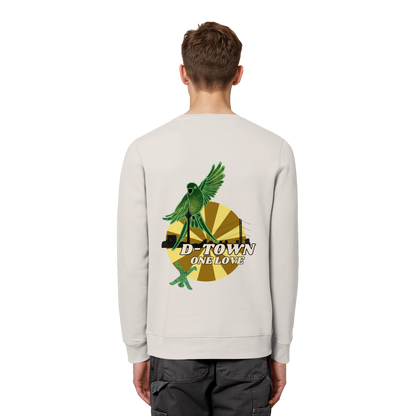 Rising Bird - Green - Organic Basic Unisex Sweatshirt