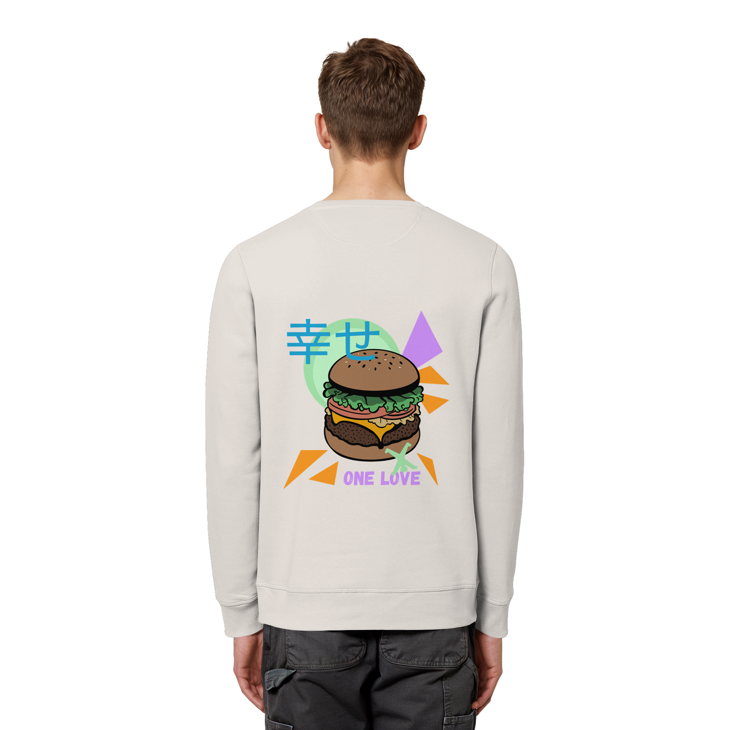 Burger Bliss - Organic Basic Unisex Sweatshirt