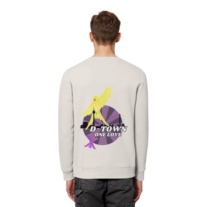 Rising Bird - Yellow - Organic Basic Unisex Sweatshirt