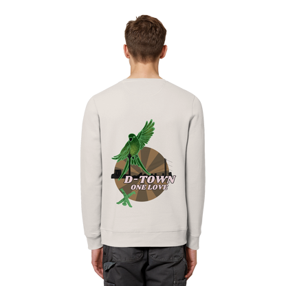 Rising Bird - Maron - Organic Basic Unisex Sweatshirt