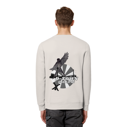 Rising Bird - Monochrome - Organic Basic Unisex Sweatshirt