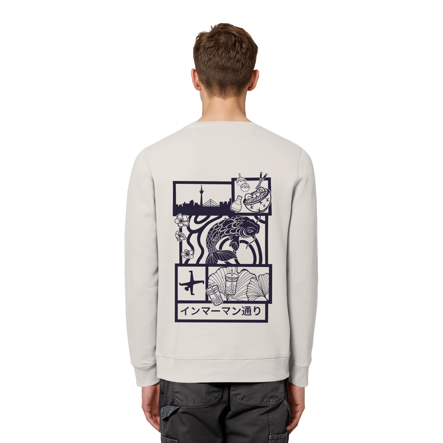 Immermann Vibes - Purple - Organic Basic Unisex Sweatshirt