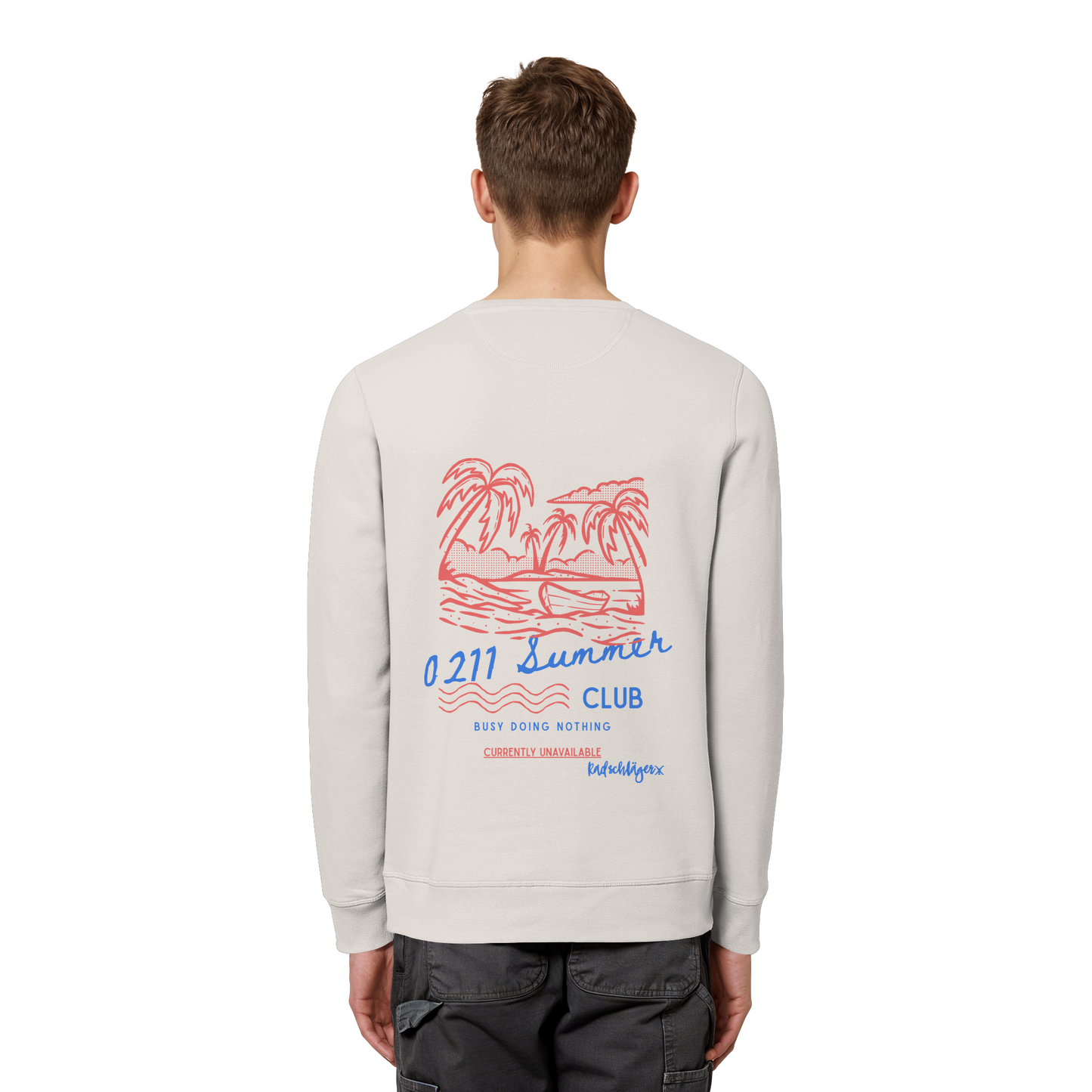 0211 Summer Club - Island State of Mind - Organic Basic Unisex Sweatshirt