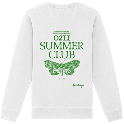 0211 Summer Club - Green Escape - Organic Basic Unisex Sweatshirt