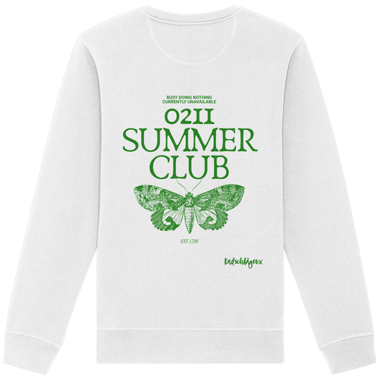 0211 Summer Club - Green Escape - Organic Basic Unisex Sweatshirt