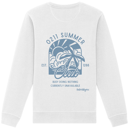 0211 Summer Club - Sunset Routine - Organic Basic Unisex Sweatshirt