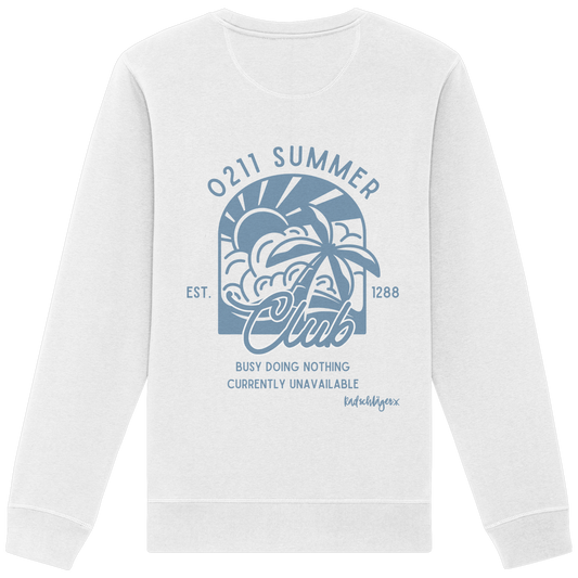 0211 Summer Club - Sunset Routine - Organic Basic Unisex Sweatshirt